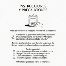 Cargar imagen en el visor de la galería, Veladora de Romance